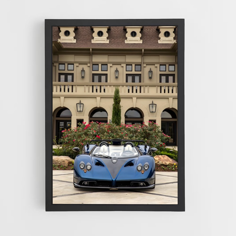 Poster Zonda en Harmonie – affiche Pagani (vue 2)